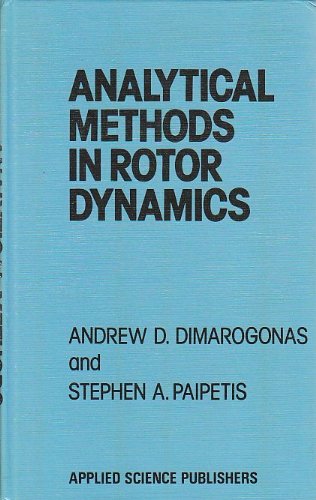 9780853341994: Analytical Methods in Rotor Dynamics