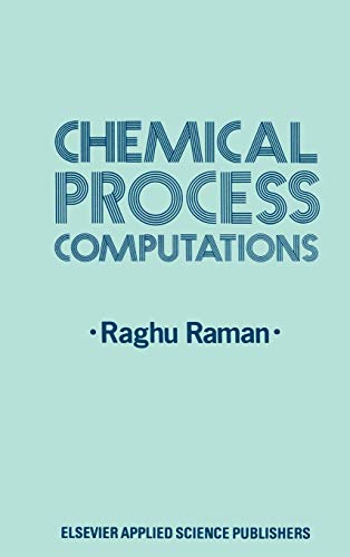 Imagen de archivo de Chemical Process Computations a la venta por Small World Books