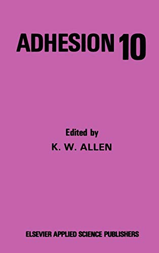 Beispielbild fr Adhesion; 10 zum Verkauf von PsychoBabel & Skoob Books