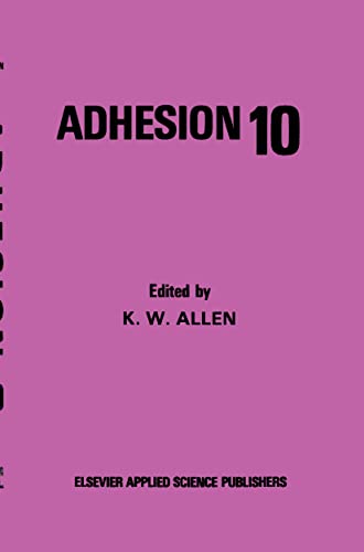 Stock image for Adhesion; 10 for sale by PsychoBabel & Skoob Books