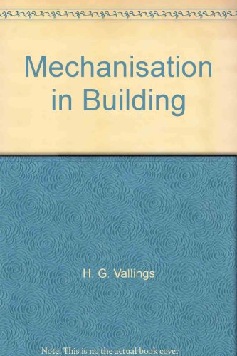 9780853346517: Mechanization in Building