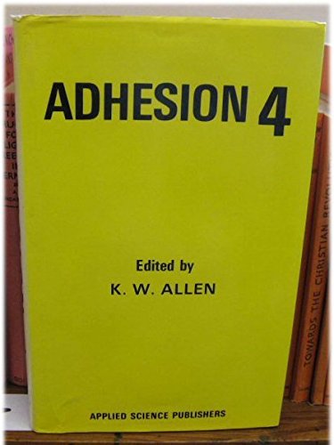 Beispielbild fr Adhesion 4 zum Verkauf von PsychoBabel & Skoob Books
