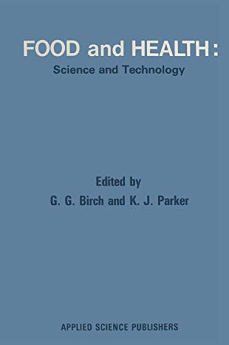 Stock image for Food and Health: Science and Technology for sale by Zubal-Books, Since 1961