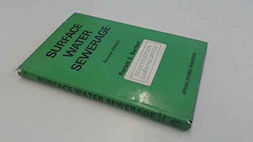 9780853349259: Surface Water Sewerage