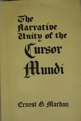 Stock image for Narrative Unity of the "Cursor Mundi" for sale by Zubal-Books, Since 1961