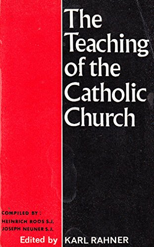 Beispielbild fr Teaching of the Catholic Church zum Verkauf von Wonder Book