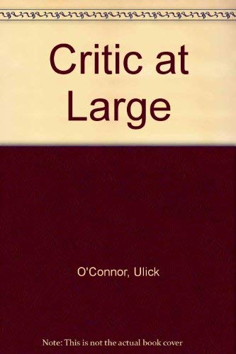 Stock image for Critic at Large for sale by Montclair Book Center