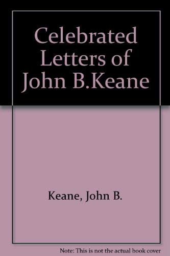Beispielbild fr Celebrated Letters of John B.Keane zum Verkauf von WorldofBooks