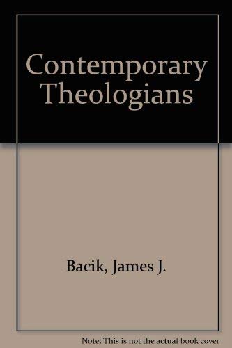 Stock image for Contemporary Theologians for sale by Reuseabook