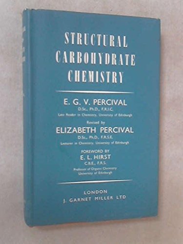 9780853434429: Structural Carbohydrate Chemistry