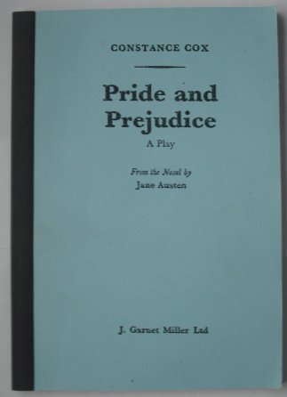 Pride and prejudice: A play (9780853435280) by Constance Fox