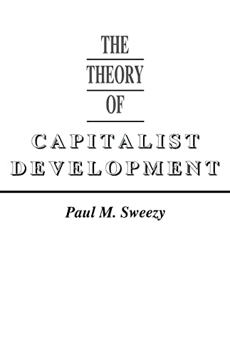 Imagen de archivo de Theory of Capital Development a la venta por Better World Books