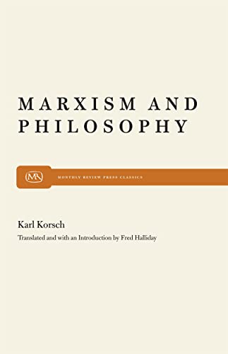 Beispielbild fr Marxism and Philosophy zum Verkauf von Unique Books