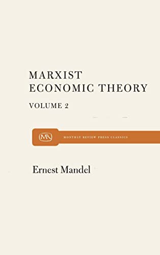 Stock image for Marx Economic Theory Volume 2 for sale by Better World Books: West