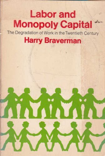 LABOR AND MONOPOLY CAPITAL; The degradation of work in the twentieth century