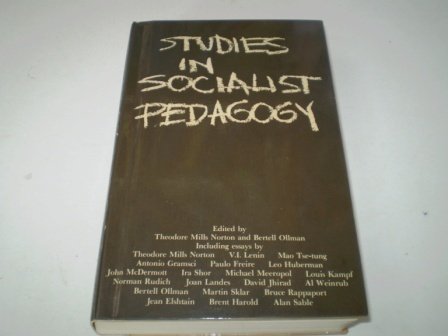 Stock image for Studies in Socialist Pedagogy for sale by About Books