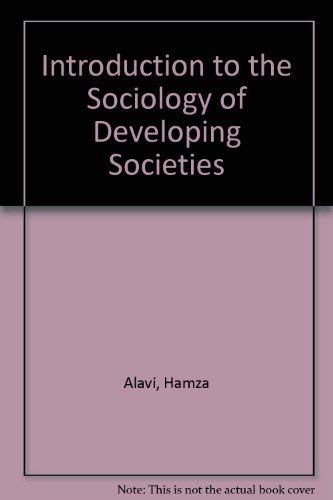 9780853455950: Introduction to the Sociology of "Developing Societies"