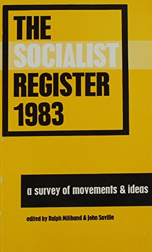 9780853456414: The Socialist Register 1983