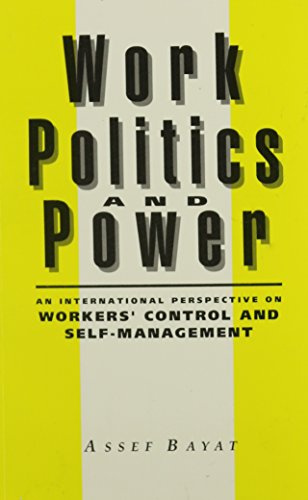9780853458340: Work, Politics, and Power: An International Perspective on Workers' Control and Self-Management