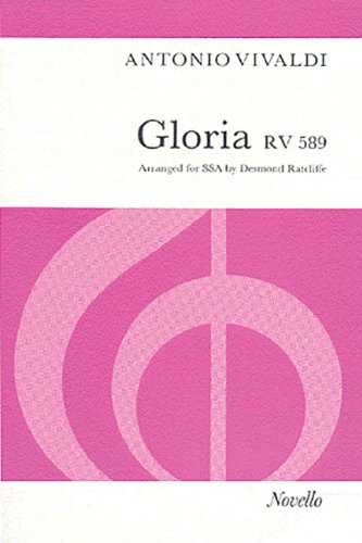 9780853602019: Antonio vivaldi: gloria rv.589 (ssa)