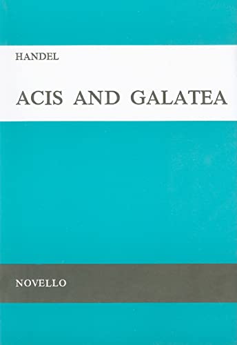 Beispielbild fr Acis and Galatea: Vocal Score zum Verkauf von Ergodebooks