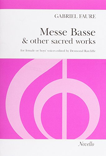Stock image for Messe Basse & Other Sacred Works for sale by Kennys Bookstore