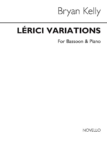 9780853602255: Bryan kelly: lerici variations - theme, pastoral, march & scherzo