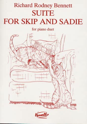 Imagen de archivo de Richard Rodney Bennett Suite For Skip And Sadie For Piano Duet a la venta por WorldofBooks