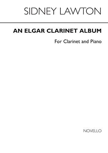 ELGAR - Album Seleccion de Piezas para Clarinete y Piano (Lawton) - ELGAR
