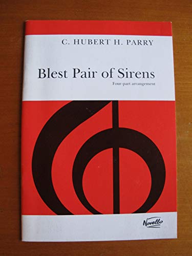 Stock image for BLEST PAIR OF SIRENS SATB FOUR-PART ARRANGEMENT Format: Paperback for sale by INDOO
