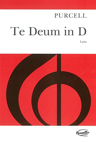 Imagen de archivo de Purcell Te Deum in d Vocal Score a la venta por WorldofBooks