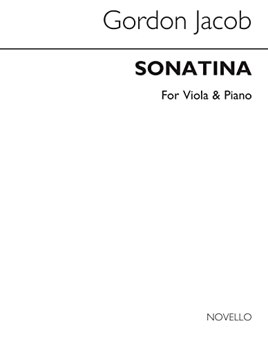 9780853604488: Jacob: sonatina for viola and piano