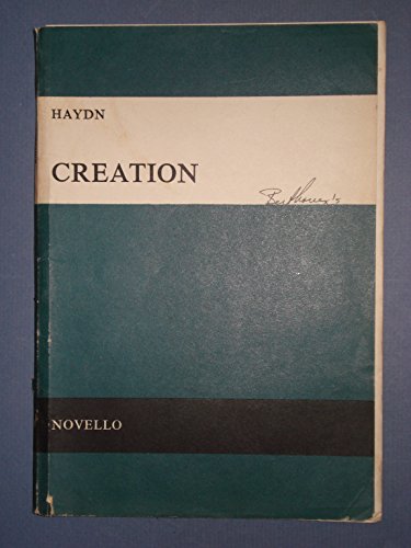 Beispielbild fr Creation Vocal Score: Old Novello Edition zum Verkauf von WorldofBooks