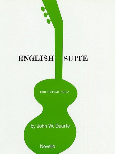 9780853605195: John w. duarte: english suite for guitar