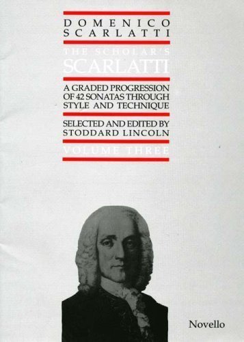 9780853605812: Domenico scarlatti: the scholar's scarlatti, volume three piano