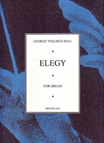 9780853606512: Elegy for Organ