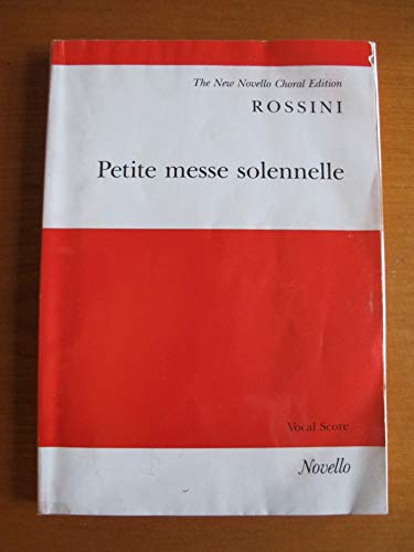 Beispielbild fr Petite Messe Solennelle zum Verkauf von ThriftBooks-Dallas