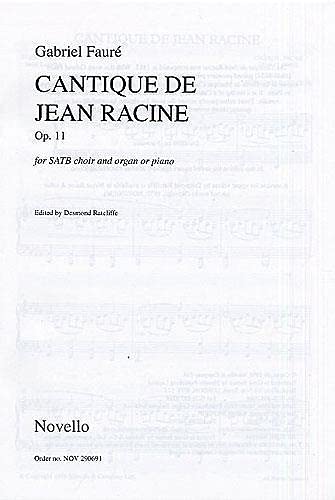 Imagen de archivo de Cantique De Jean Racine Op.11 a la venta por WorldofBooks