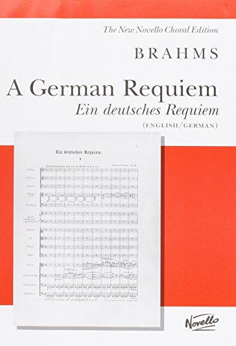 9780853609797: Johannes brahms: a german requiem (vocal score) chant