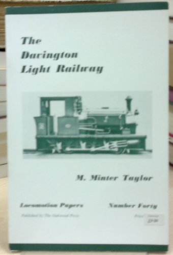 Imagen de archivo de The Davington Light Railway (Locomotion papers) a la venta por dsmbooks