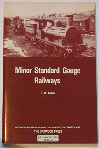 Minor Standard Gauge Railways.