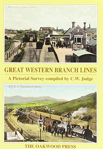 9780853614968: Great Western Branch Lines: A Pictorial Survey: No. 7 (Portrait Series)