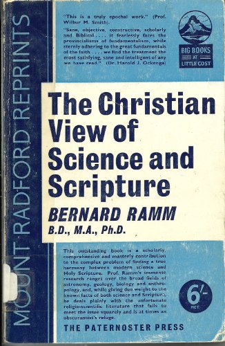 Beispielbild fr The Christian View of Science and Scripture zum Verkauf von WorldofBooks