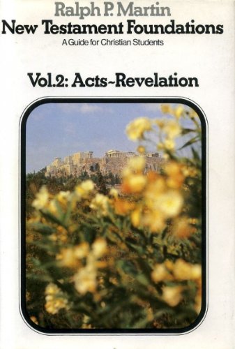 Stock image for New Testament Foundations : Volume 2 for sale by 4 THE WORLD RESOURCE DISTRIBUTORS