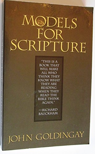 Beispielbild fr Models for Scripture zum Verkauf von WorldofBooks