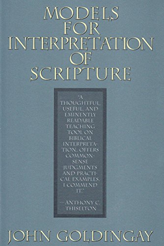 9780853646433: Models for Interpretation of Scripture