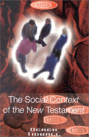 Imagen de archivo de Social Context of the New Testament a la venta por ThriftBooks-Dallas