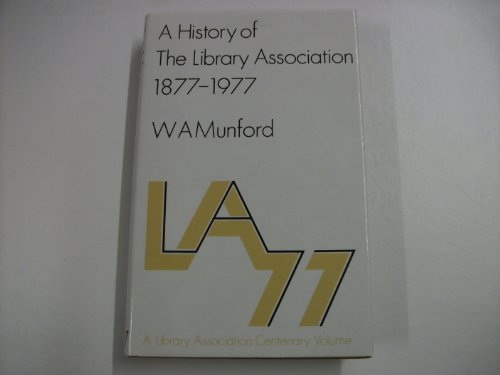Beispielbild fr A History of the Library Association, 1877-1977 zum Verkauf von MB Books