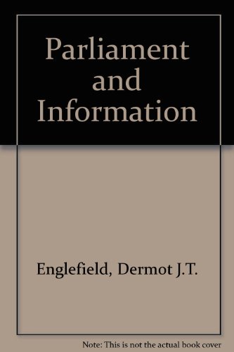 Immagine dell'editore per Parliament and Information venduto da medimops
