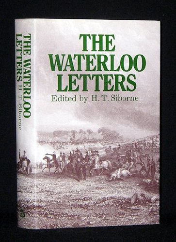 Beispielbild fr WATERLOO LETTERS. zum Verkauf von Cambridge Rare Books